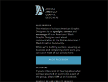 Tablet Screenshot of african-american-graphic-designers.org